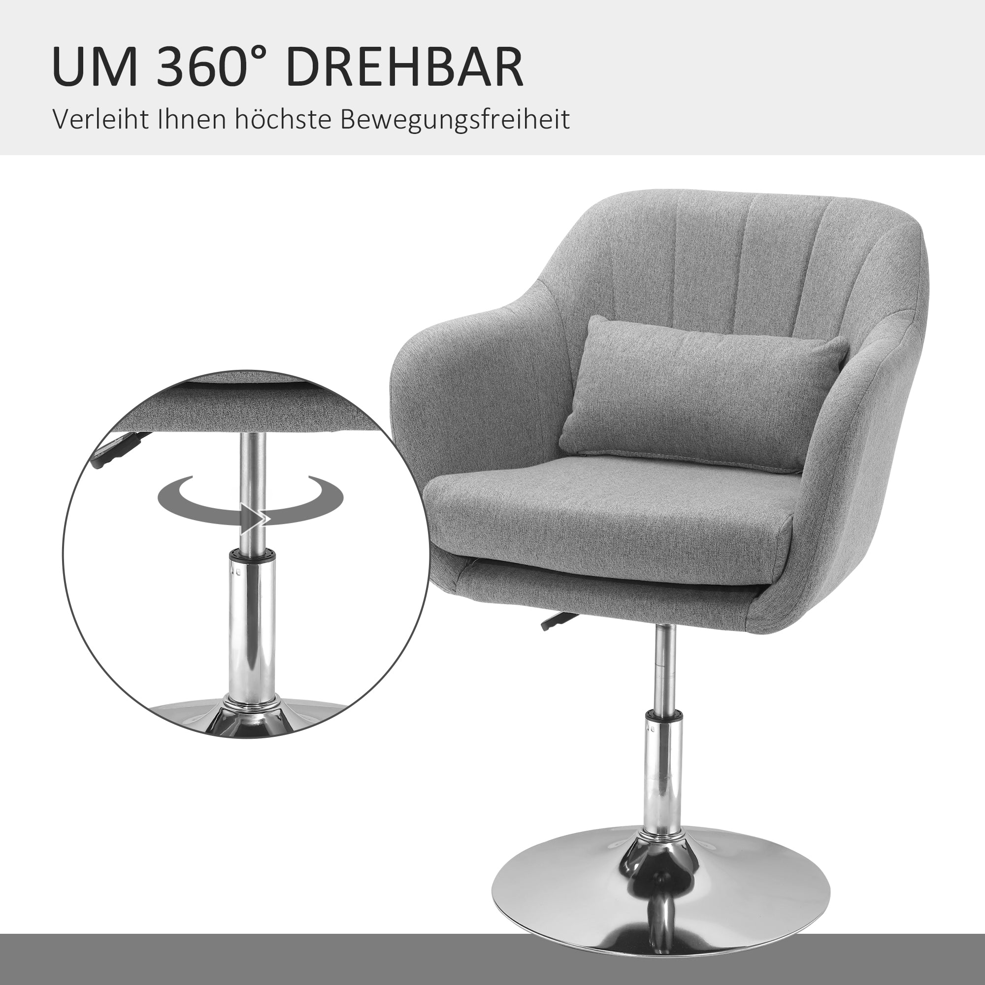 Arbeitshocker Drehhocker Drehstuhl Bürostuhl Höhenverstellb
