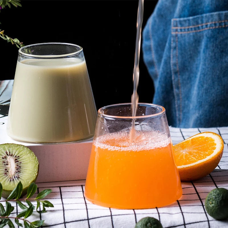 Creative Mountain Shape Water Cup Japanese Glass Cup Juice Tea Wine Glass Coffee Mug Drinking Cup Whiskey Glass Canecas