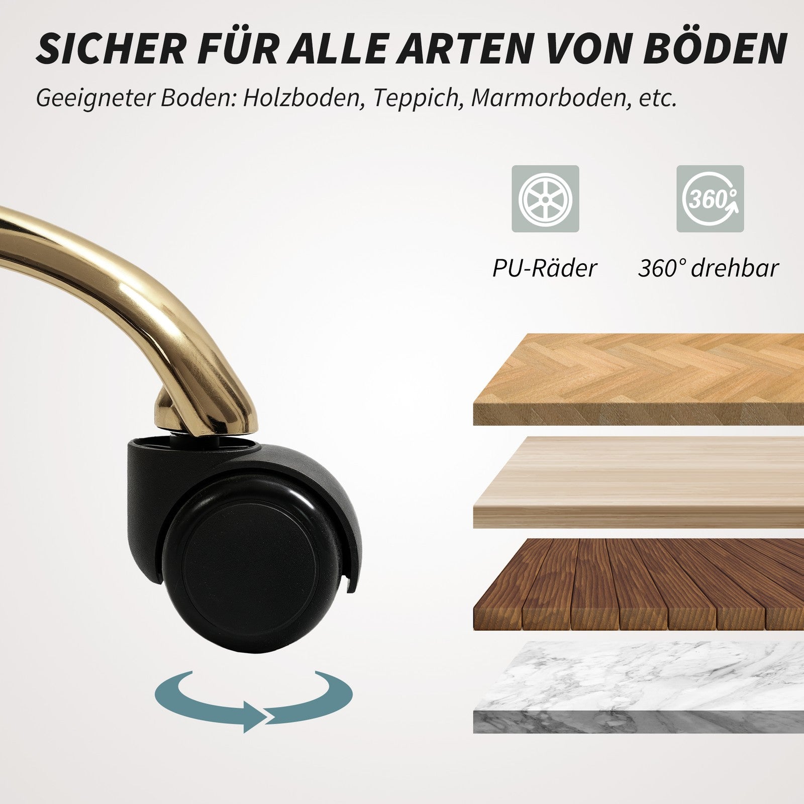 Homeoffice Stuhl, Höhenverstellb