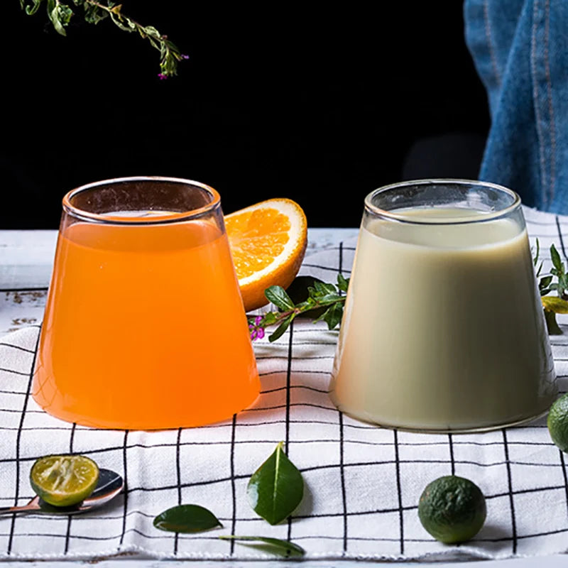 Creative Mountain Shape Water Cup Japanese Glass Cup Juice Tea Wine Glass Coffee Mug Drinking Cup Whiskey Glass Canecas