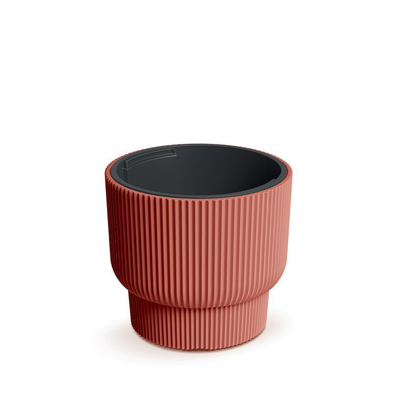 Milly Runder Blumentopf DBMLR300 Kupfer Mit Gerilltem Einsatz