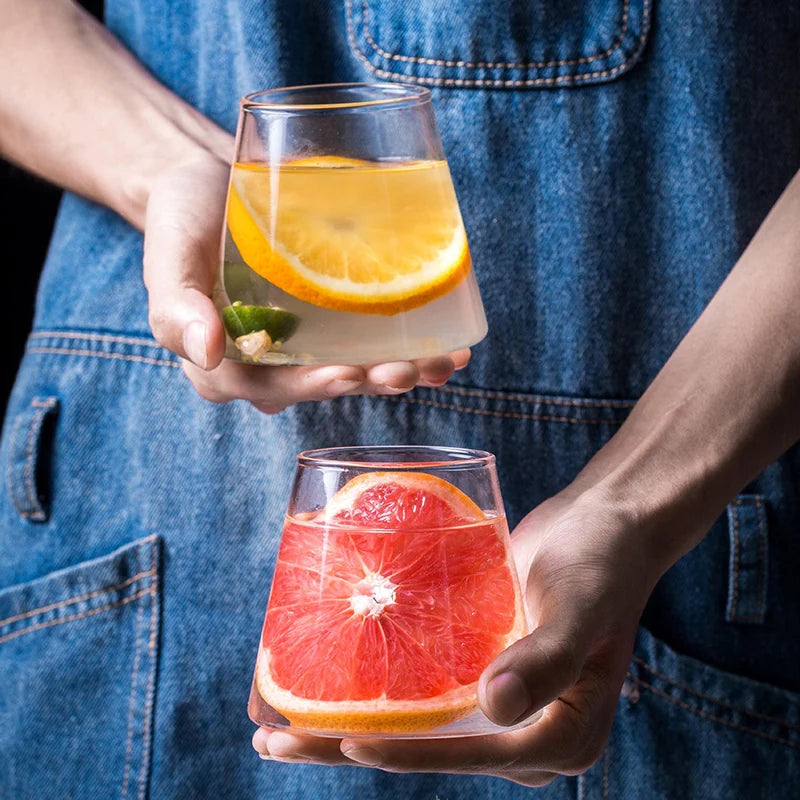 Creative Mountain Shape Water Cup Japanese Glass Cup Juice Tea Wine Glass Coffee Mug Drinking Cup Whiskey Glass Canecas