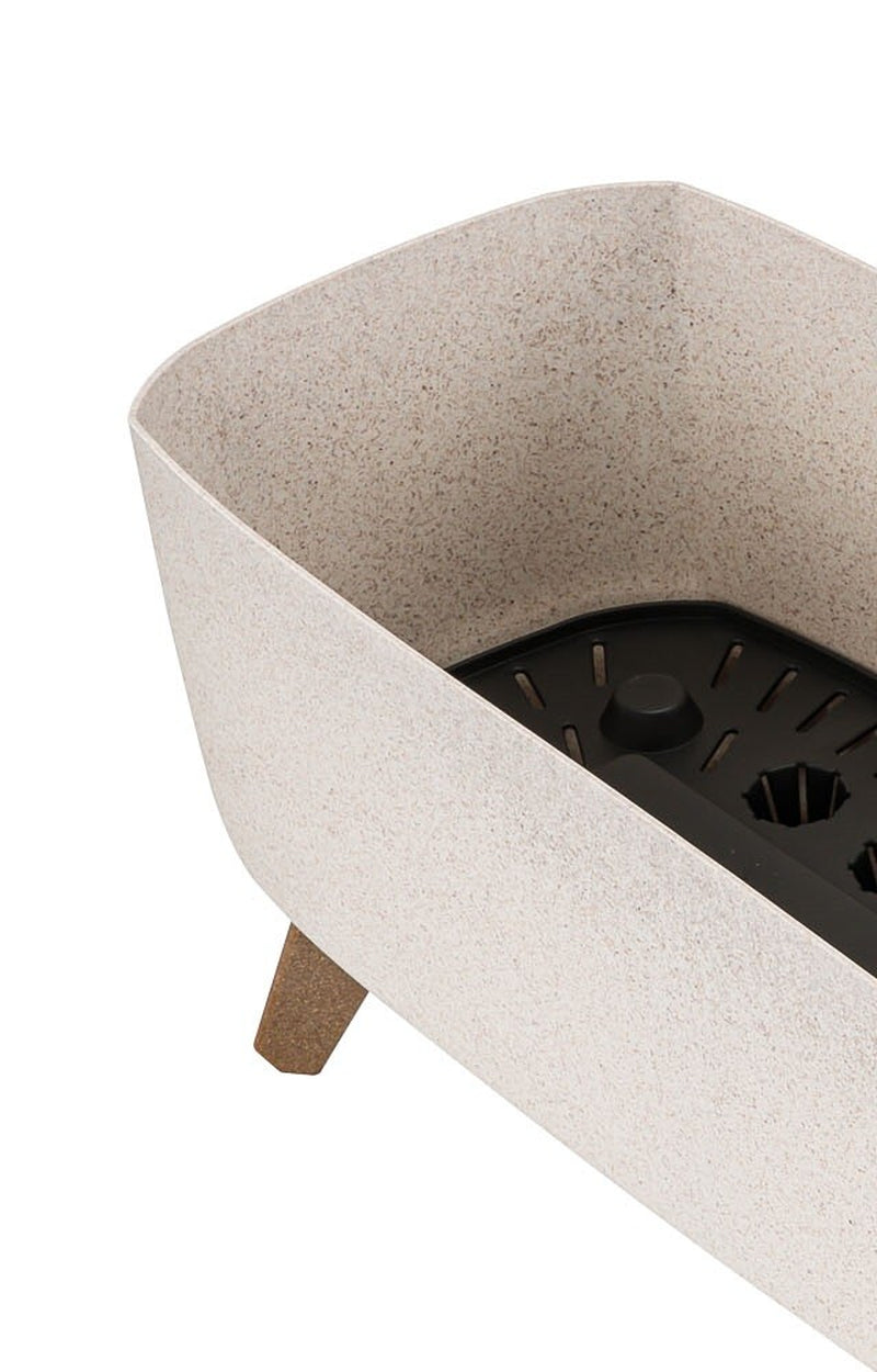 Gracia Case ECO Blumentopf Weiß DGCL400W