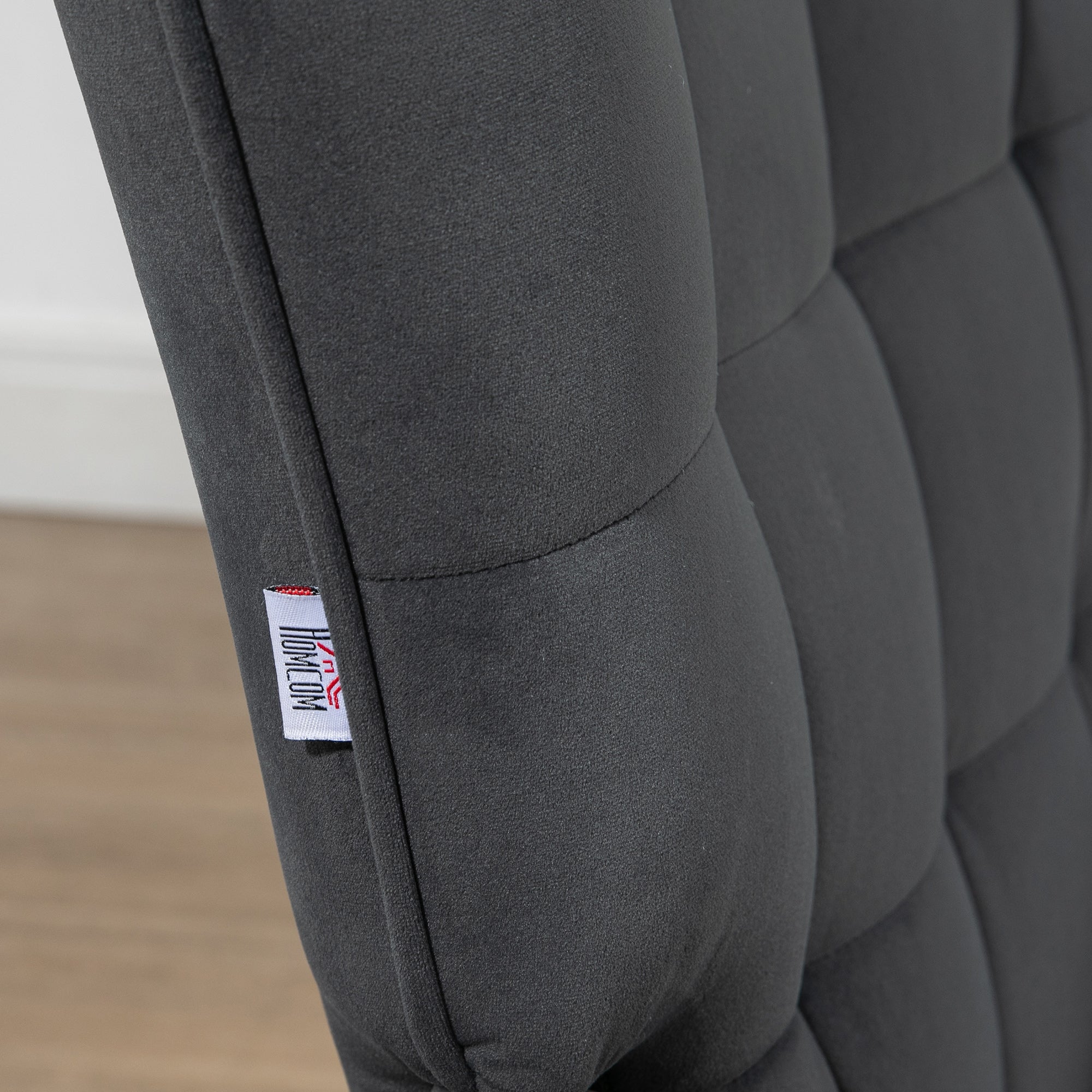 Ohrensessel Mit Hocker, Relaxsessel, Loungesessel, Polstersessel Mit Samtoptik