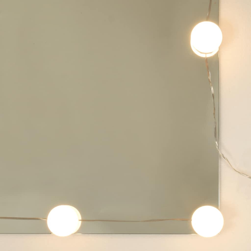 Spiegelschrank Mit LED Badschrank Badspiegel Badezimmer Hängeschrank Vidaxl