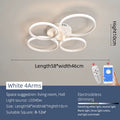 Black/White Led Chandelier Lamp for Living Room Bedroom Home Lighting AC110-220V Modern Led Ceiling Chandelier Light Fixtures