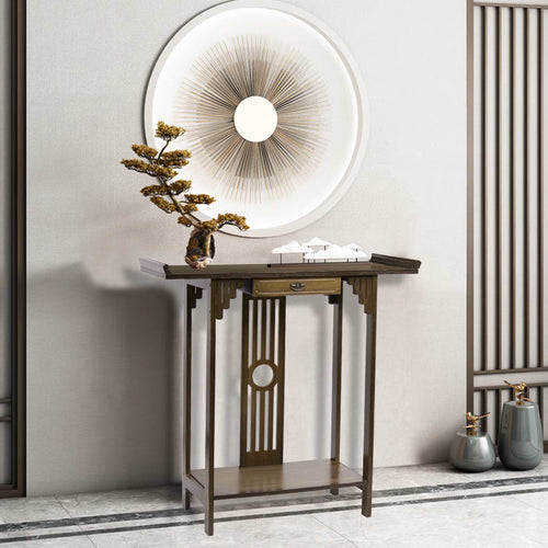 32" Console Table Rustic Sofa Table Accent Entryway Table for Living Room,Hallway Entrance